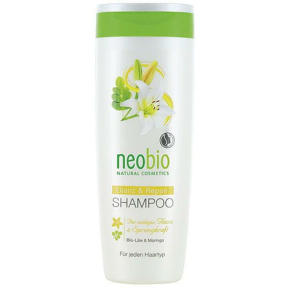 Shampoo für geschädigtes Haar mit EKO-Lilien- und Moringa-Extrakten 250 ml - NEOBIO