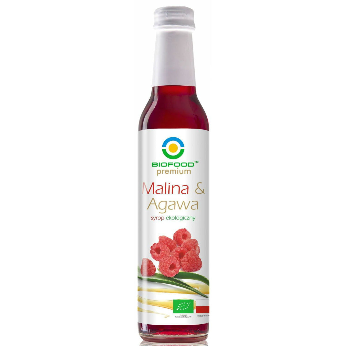 Himbeersirup mit Agave BIO 250 ml - BIO FOOD
