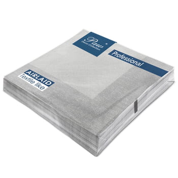 Pfotenservietten 1-lagig 40x40cm 1/4 gefaltet 50St.