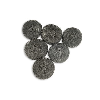 Spontex Scheuerschwamm aus verzinktem Stahl, 6 x 30 g