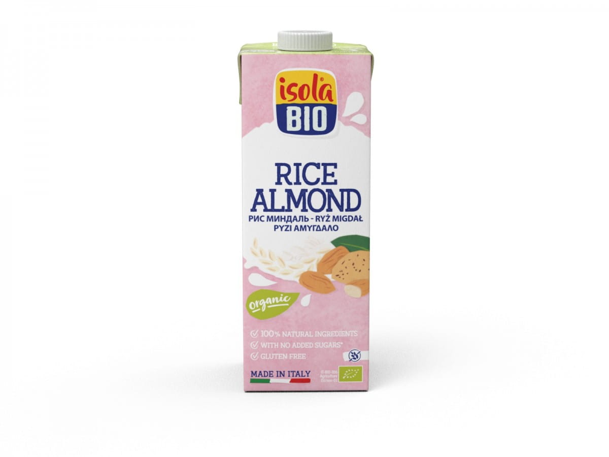 Glutenfreies Mandelreisgetränk BIO 1000 ml ISOLA bio