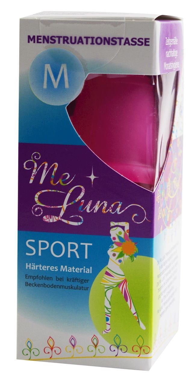 Rosa Menstruationstasse Größe M - ME LUNA