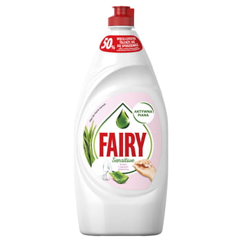 Fairy Sensitive Aloe und Jasmin Geschirrspülmittel 900 ml