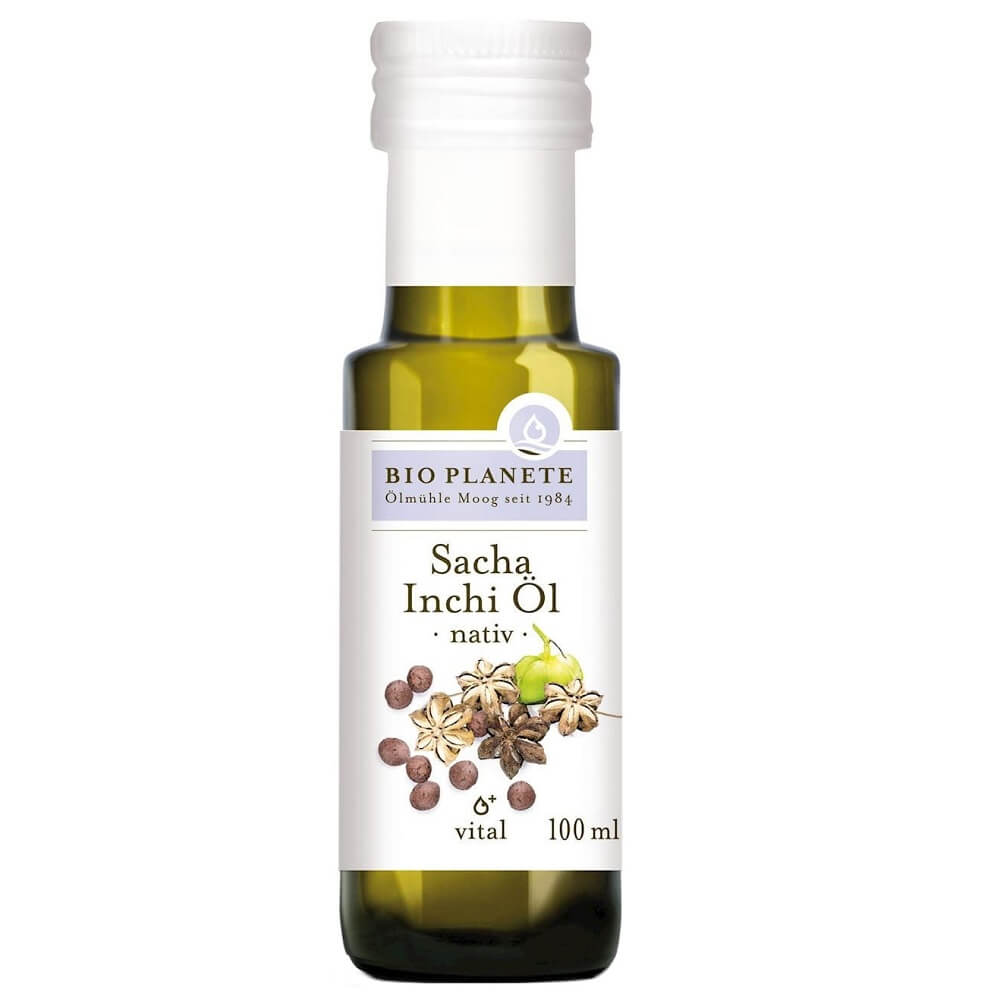 Kaltgepresstes Sacha Inchi natives Samenöl, unraffiniert BIO 100 ml - BIO PLANETE