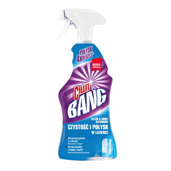 Cillit Bang Reinigungsspray „Clean and Shine“ im Badezimmer, 750 ml