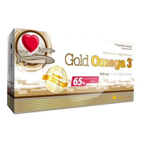 Gold OMEGA 3 1000 MG 60 Kapseln OLIMP LABS