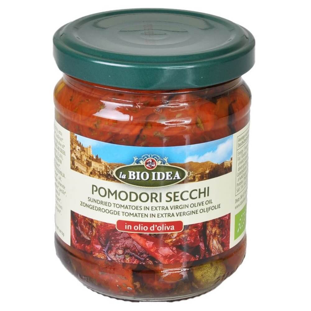 Getrocknete Tomaten in Olivenöl BIO 190g - LA BIO IDEA