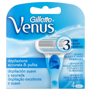 Ersatzklingen für den Gillette Venus Classic Rasierer 4 Stück