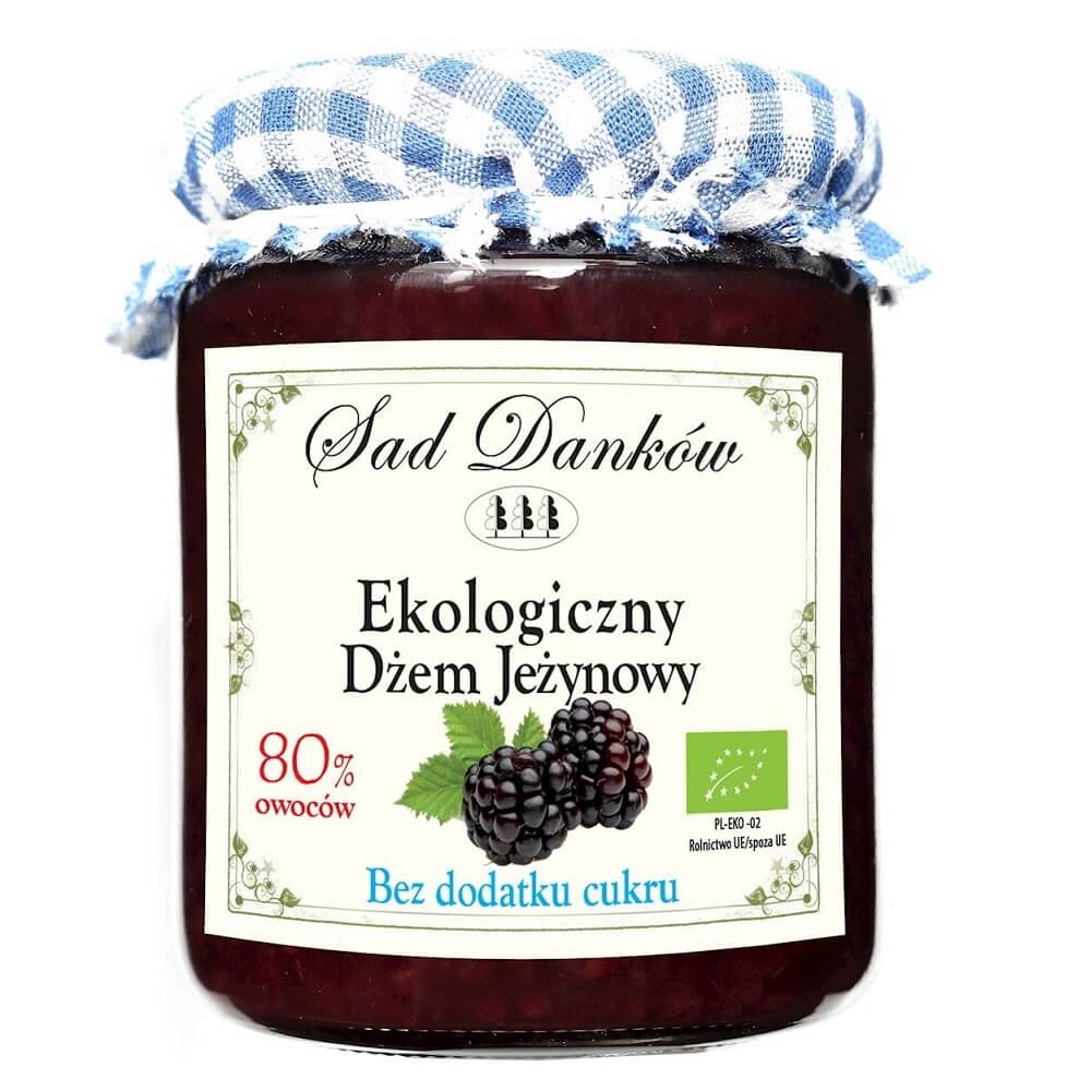 Brombeermarmelade BIO 260 g - SAD DANKÓW