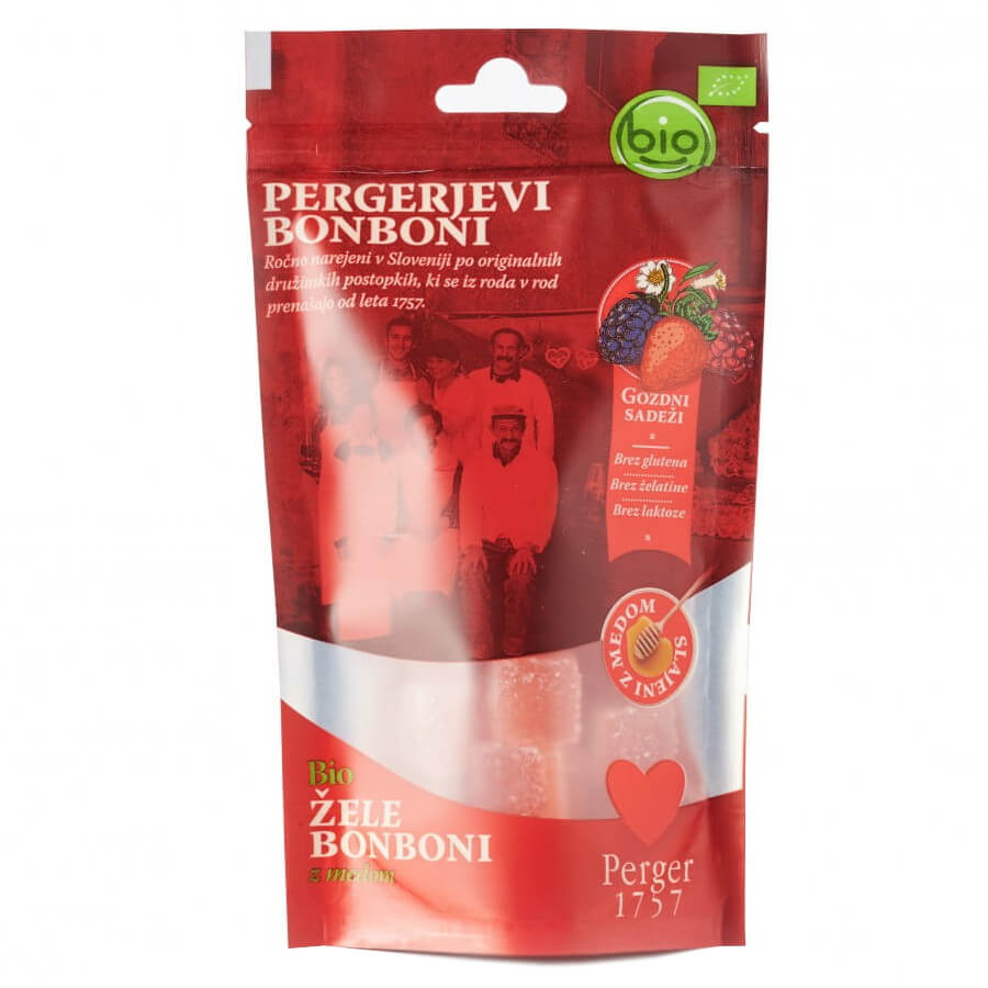 Gelees in Zucker, Waldfruchtgeschmack BIO 70 g