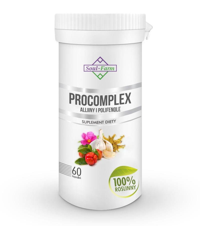 Prokomplex Alliine und Polyphenole 540 MG 60 Kapseln - SOUL FARM
