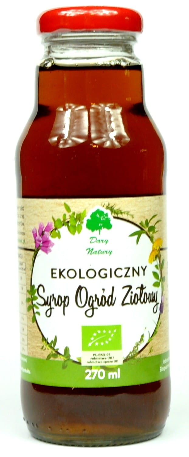 BIO Kräutergartensirup 270 ml - GESCHENKE DER NATUR