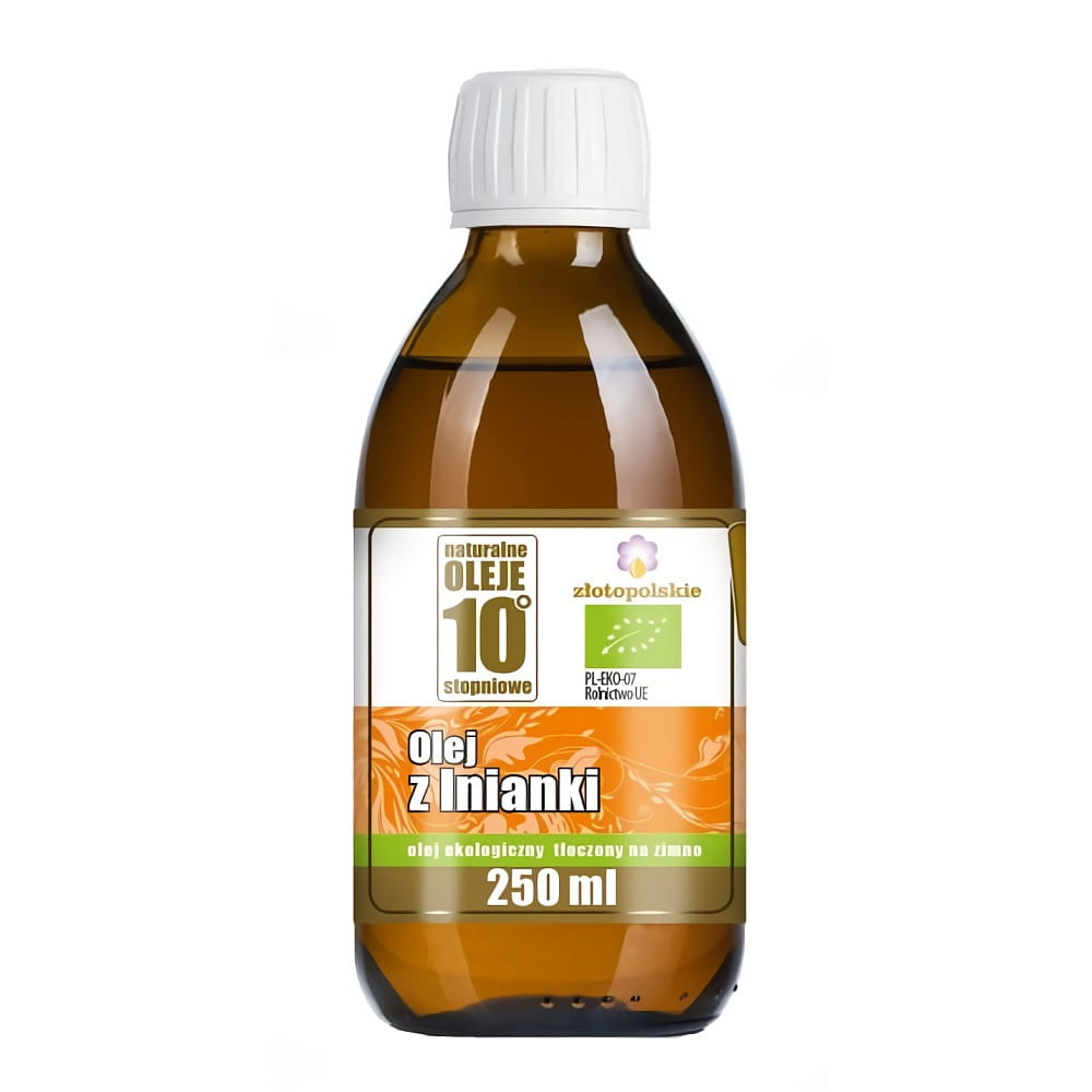 Leinöl kaltgepresst BIO 250 ml - POLISH GOLD