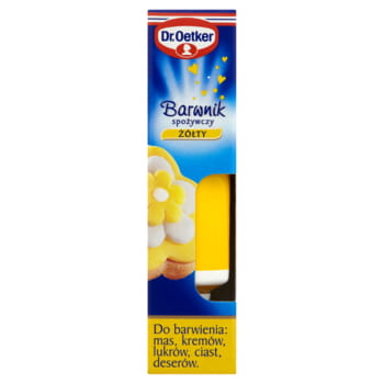 Lebensmittelfarbe gelb Dr. Oetker 10g