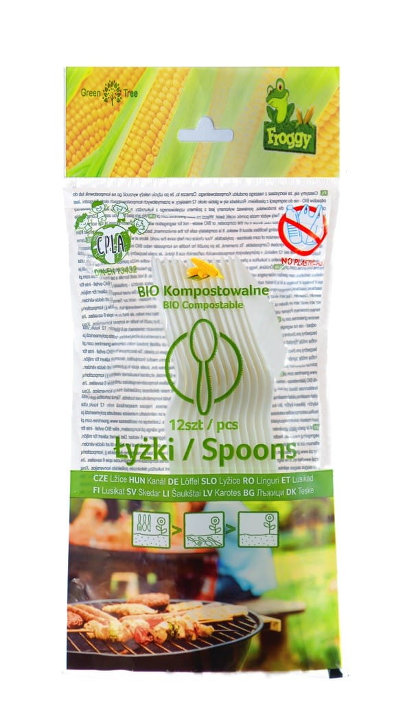Kompostierbare Eimer 12 Stück - FROGGY