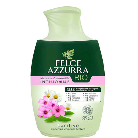 Öko-Flüssigkeit aus Malve und Kamille für die Intimhygiene 250 ml - FELCE AZZURRA