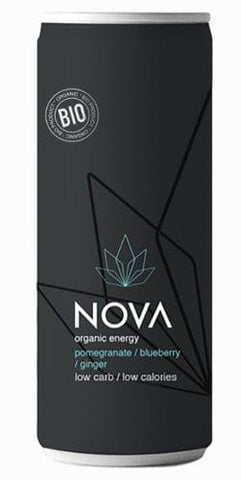 Energydrink aromatisiert mit Granatapfel - Heidelbeere - Ingwer BIO 250 ml - NOVA