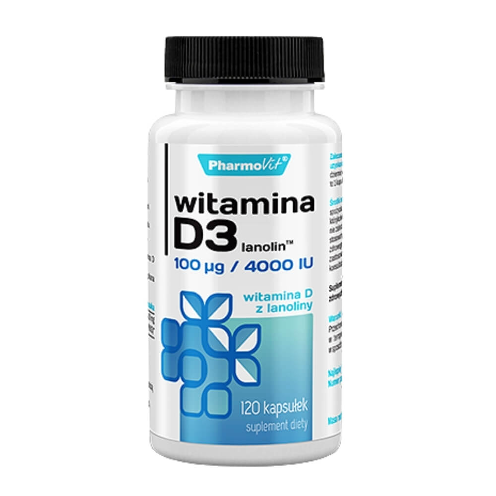Vitamin D3 100 µg / 4000iu 120 Kapseln PHARMOVIT