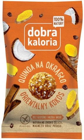 Kokossnack mit Quinoa und orientalischen Gewürzen, glutenfrei 24g GOOD KALORIA