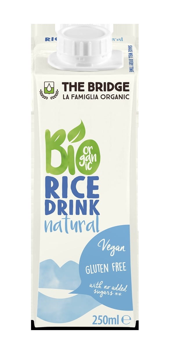 Natürliches Reisgetränk ohne Gluten 250ml EKO THE BRIDGE