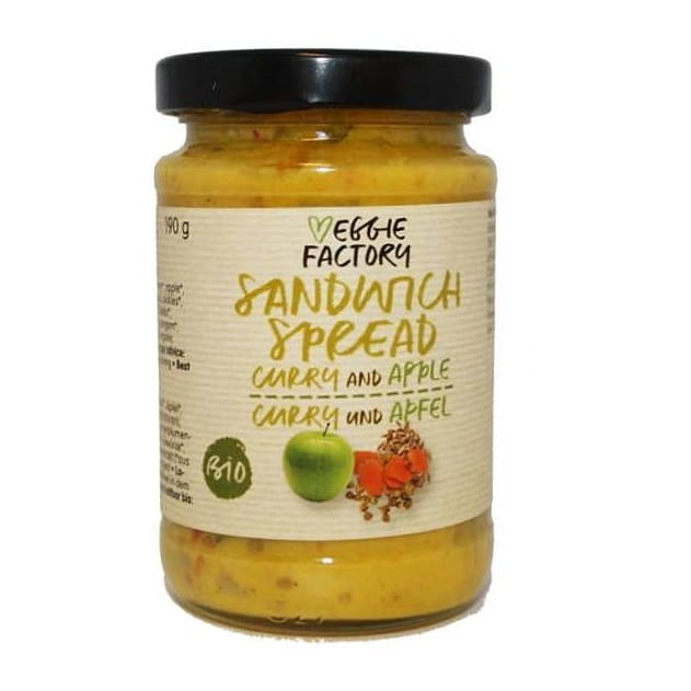 Curry- und Apfelpaste 190g EKO VEGGIE FACTORY