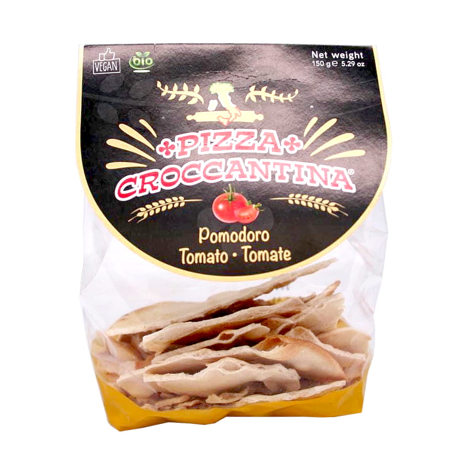 Snack mit Tomaten und Oregano 150g ECO PIZZA CROCCANTINA