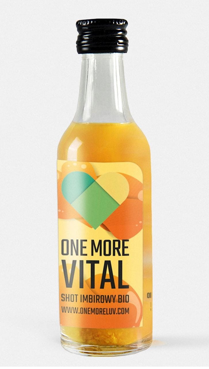Fruchtshot Ingwer - Apfel - Honig BIO 50 ml - ONE MORE LUV