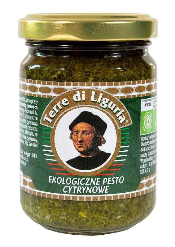 Zitronenpesto BIO 135 g - TERRE DI LIGURIA