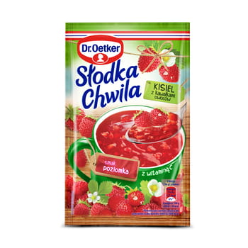 Erdbeergelee mit Früchten Sweet Moment Dr. Oetker 31,5g