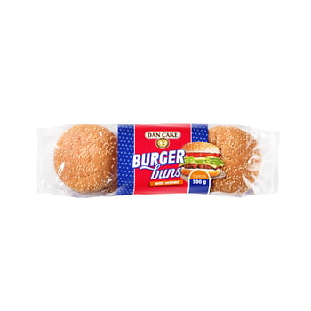 Hamburgerbrötchen mit Sesam Dan Cake 300g (x6 Stück)