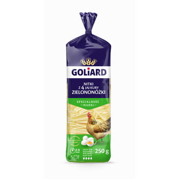 Pasta mit grünbeinigem Huhn Goliard 250g