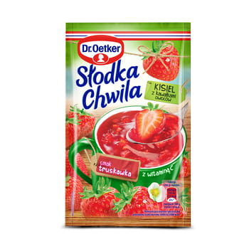 Erdbeergelee mit Früchten Sweet Moment Dr. Oetker 31,5g