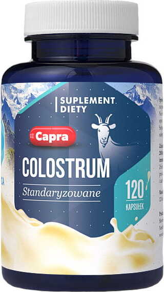 Hepatica Capra Colostrum 120 Kapseln – Für Allgemeines Wohlbefinden, Immununterstützung, Ziegenkolostrum