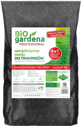 Spezialdünger für Rasen EKO 25 kg - BIO GARDENA