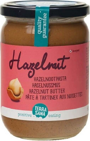 Creme aus gerösteten Haselnüssen BIO 500 g - TERRASANA