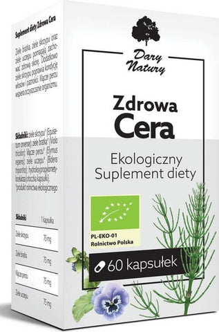 Gesunder Teint BIO 60 Kapseln (300 mg) - GESCHENKE DER NATUR