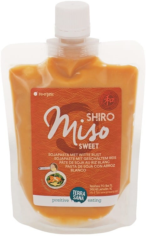 Miso Shiro sweet (soy paste with white rice) ORGANIC 250 g TERRASANA Miso Shiro sweet (soy paste with white rice) ORGANIC 250 g TERRASANA