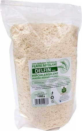 Naturseifenflocken 100% pflanzliches Delfingemüse hypoallergene Kosmetikqualität 1000g SOAPHOUSE BACK TO NATURE