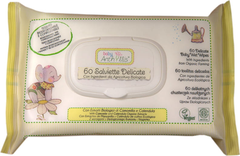 Feuchttücher 4in1 60 Stück - BABY ANTHYLLIS