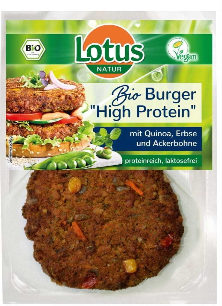 Gemüseburger mit Quinoa BIO 150 g - LOTUS