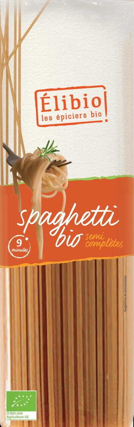 Spaghetti mit Grieß 500g EKO ELIbio