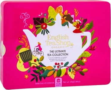 Die ultimative Teekollektion Teeservice in einer dekorativen Dose BIO 69 g ENGLISH TEA SHOP