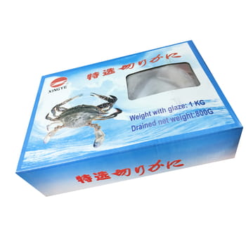 Gefrorene rohe Krabbenhälften MyFood 800g