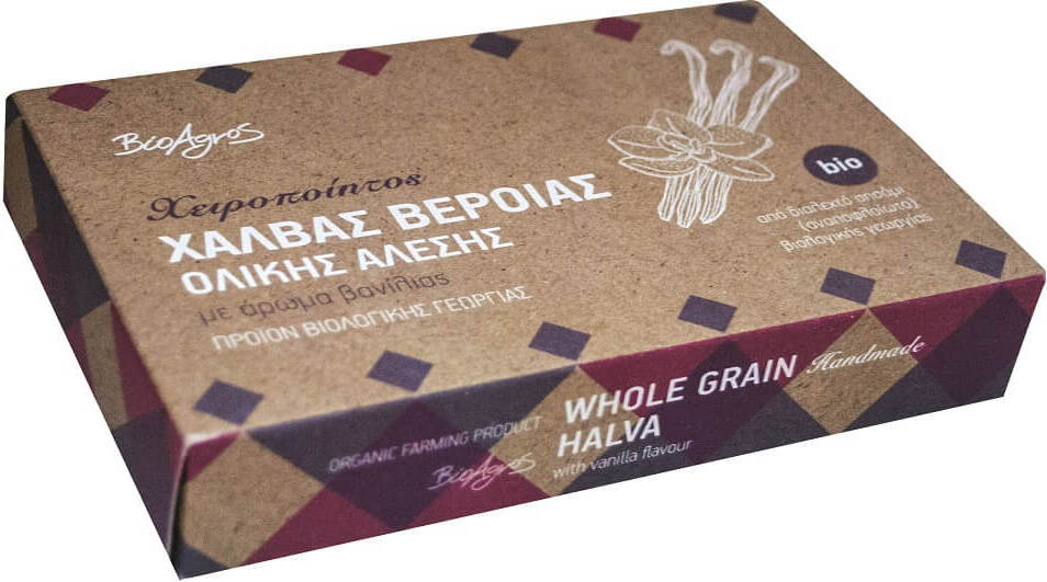 Sesamhalva mit Vanillegeschmack BIO 200 g - BIO AGROS – Biolaboratorium Sesamhalva mit Vanillegeschmack BIO 200 g - BIO AGROS – Biolaboratorium