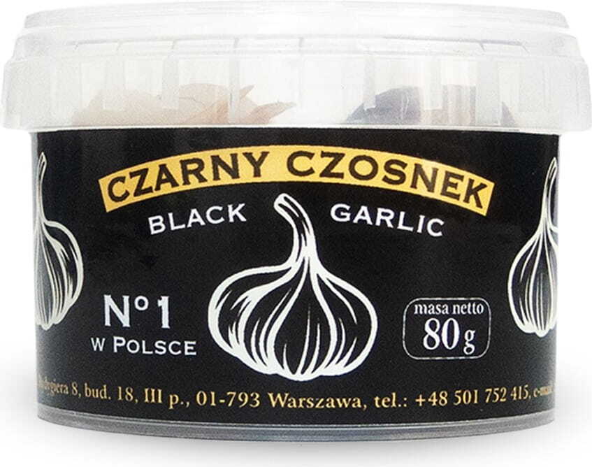 Schwarzer Knoblauch BIO 80g - FÜNF ÄNDERUNGEN