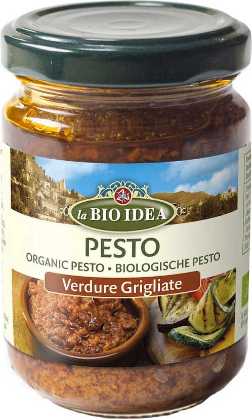 Pesto mit Grillgemüse BIO 140 g - LA BIO IDEA