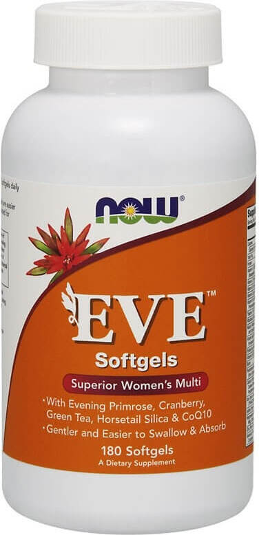 Vitamine und Mineralstoffe Eve Superior Women's Multi 180 Kapseln NOW FOODS