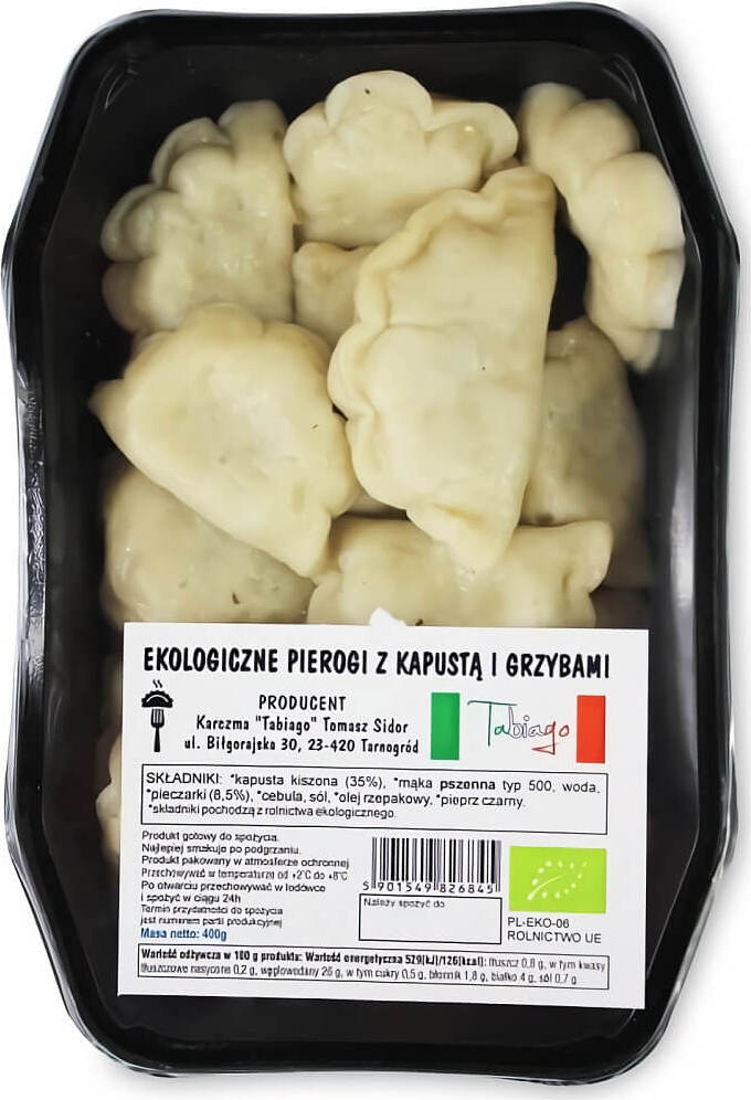 Knödel mit Kohl und Pilzen BIO 400 g - KARCZMA TABIAGO