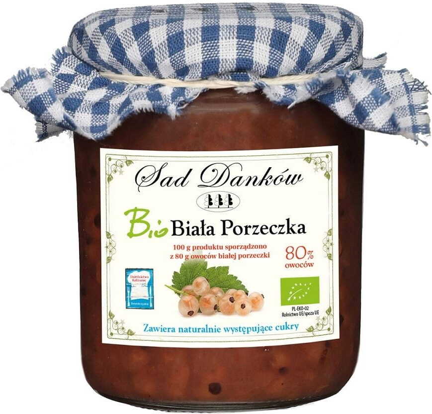 Weiße Johannisbeere 80% BIO 260 g - SAD DANKÓW