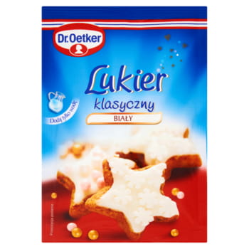 Klassische weiße Glasur Dr. Oetker 70g